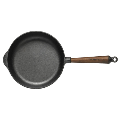 Deep Skillet with Walnut Handle - 9.75"