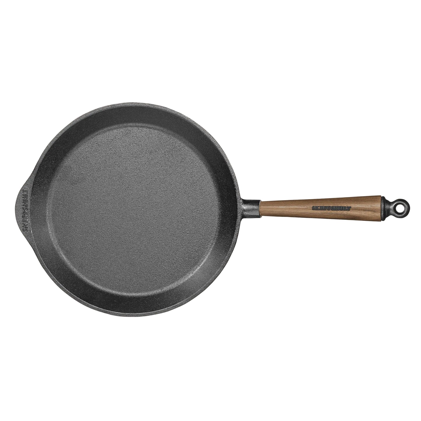 Deep Skillet with Walnut Handle - 11"