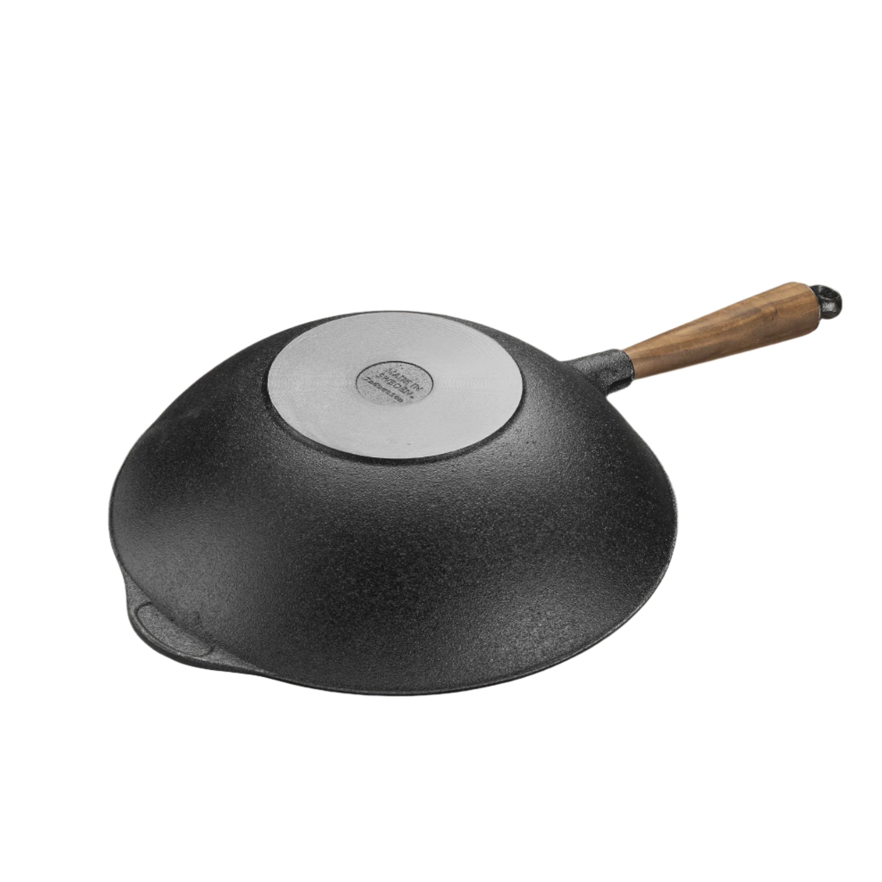 Wok with Walnut Handle - 12"