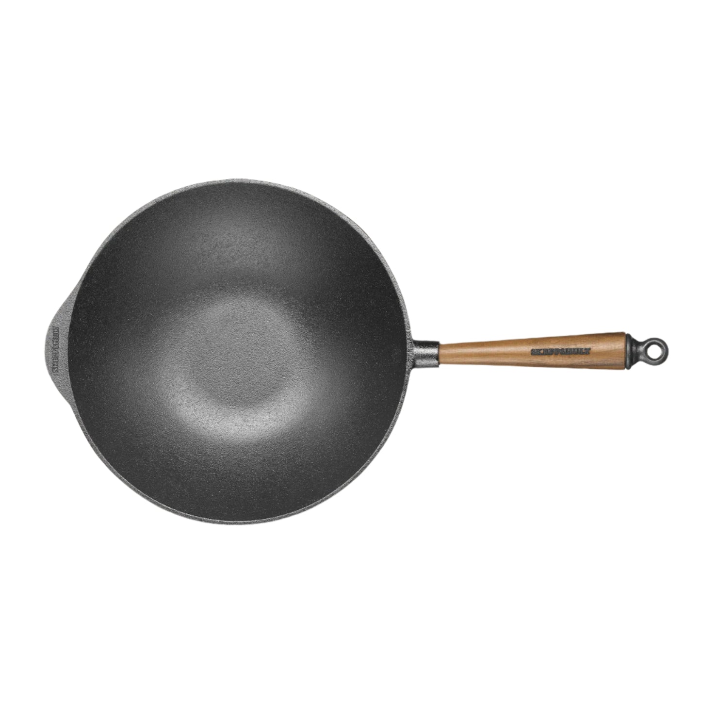 Wok with Walnut Handle - 12"