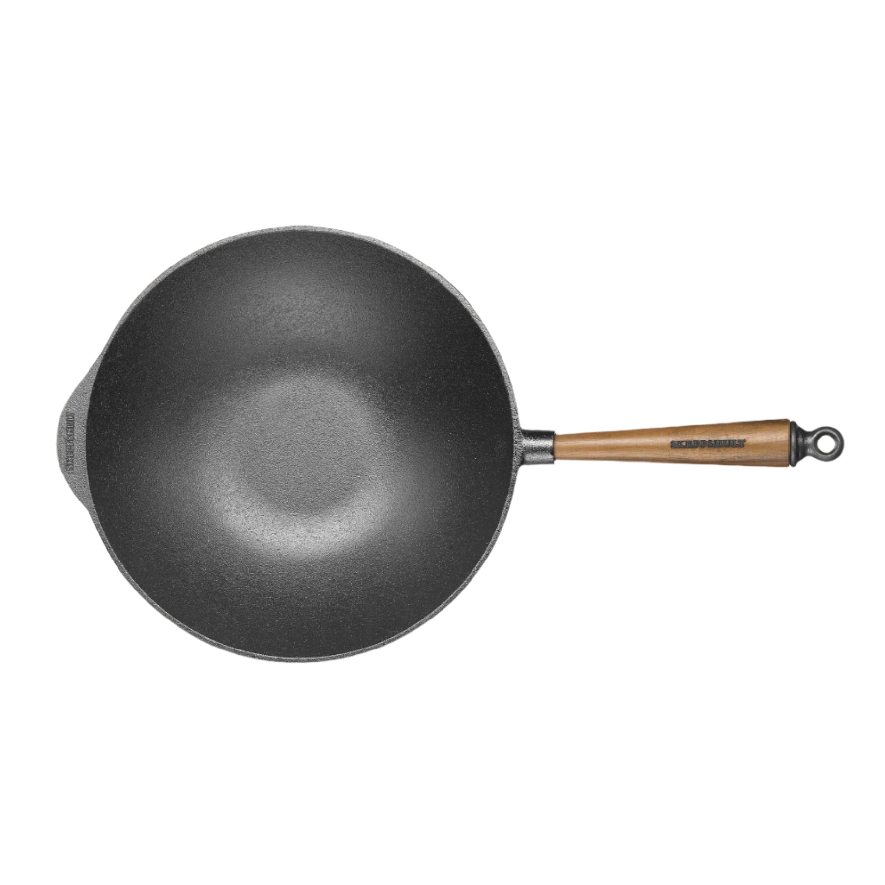 Wok with Walnut Handle - 12"
