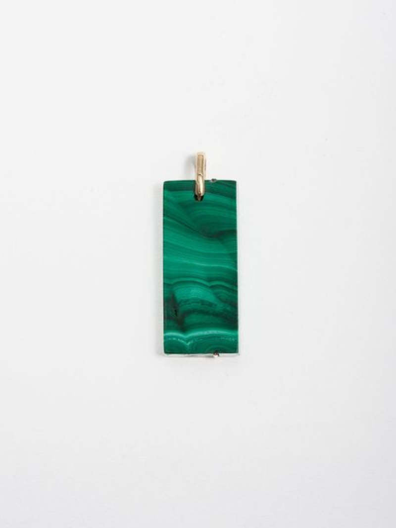 Stone Tag Necklace