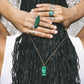 Stone Tag Necklace