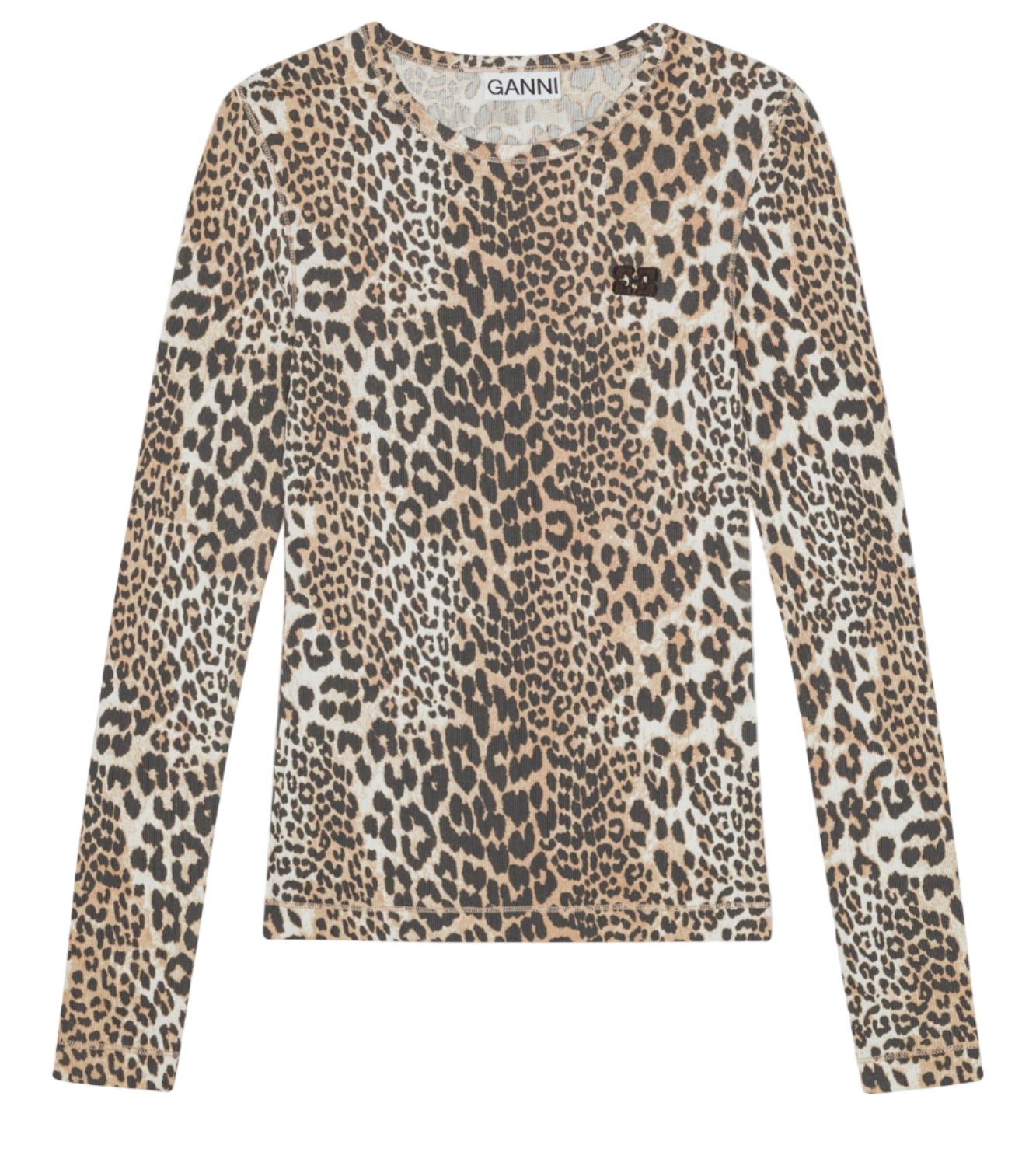 Soft Cotton Rib Leo Long Sleeve