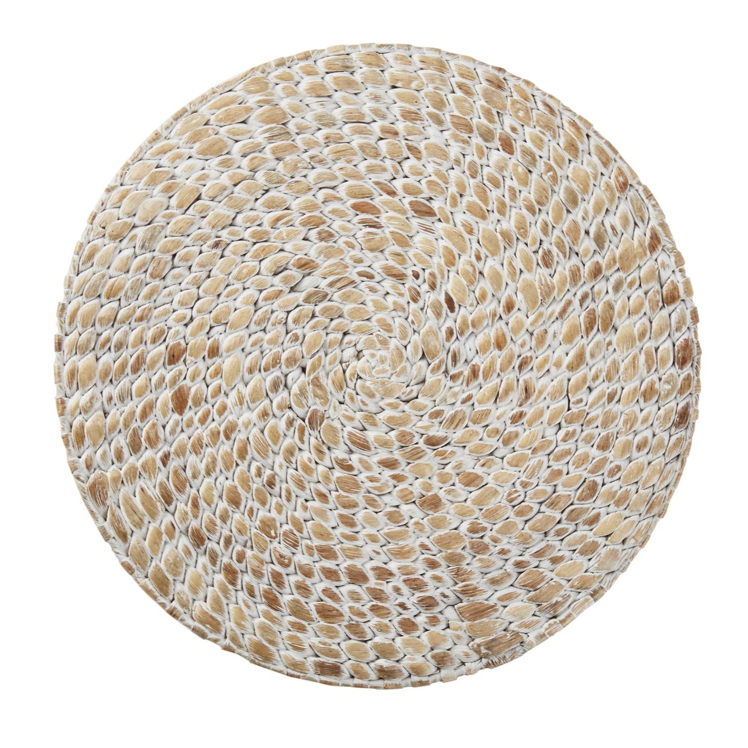 Whitewash Hyacinth Placemat