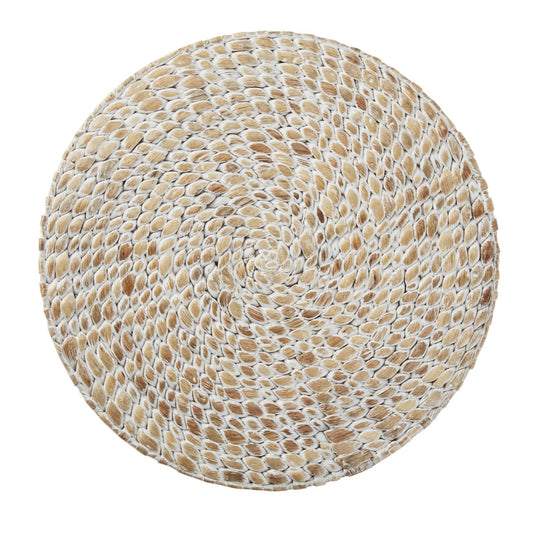 Whitewash Hyacinth Placemat