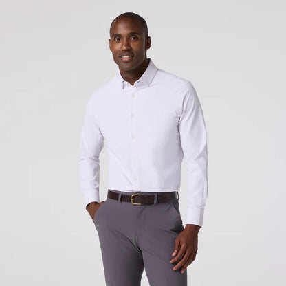 Leeward LS Dress Shirt - Lavender Haze Jordan Plaid