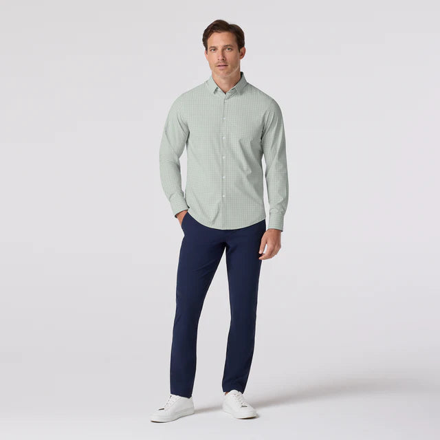 leeward no tuck dress shirt Black Leeward No Tuck Dress Shirt | Mizzen+Main