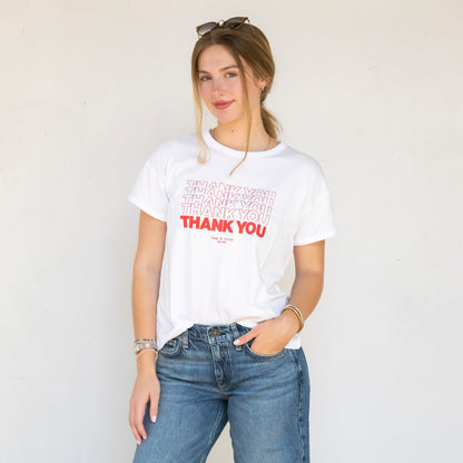 Thank You RB Boxy Tee