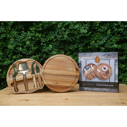 Acacia Circo Cheese Board Set