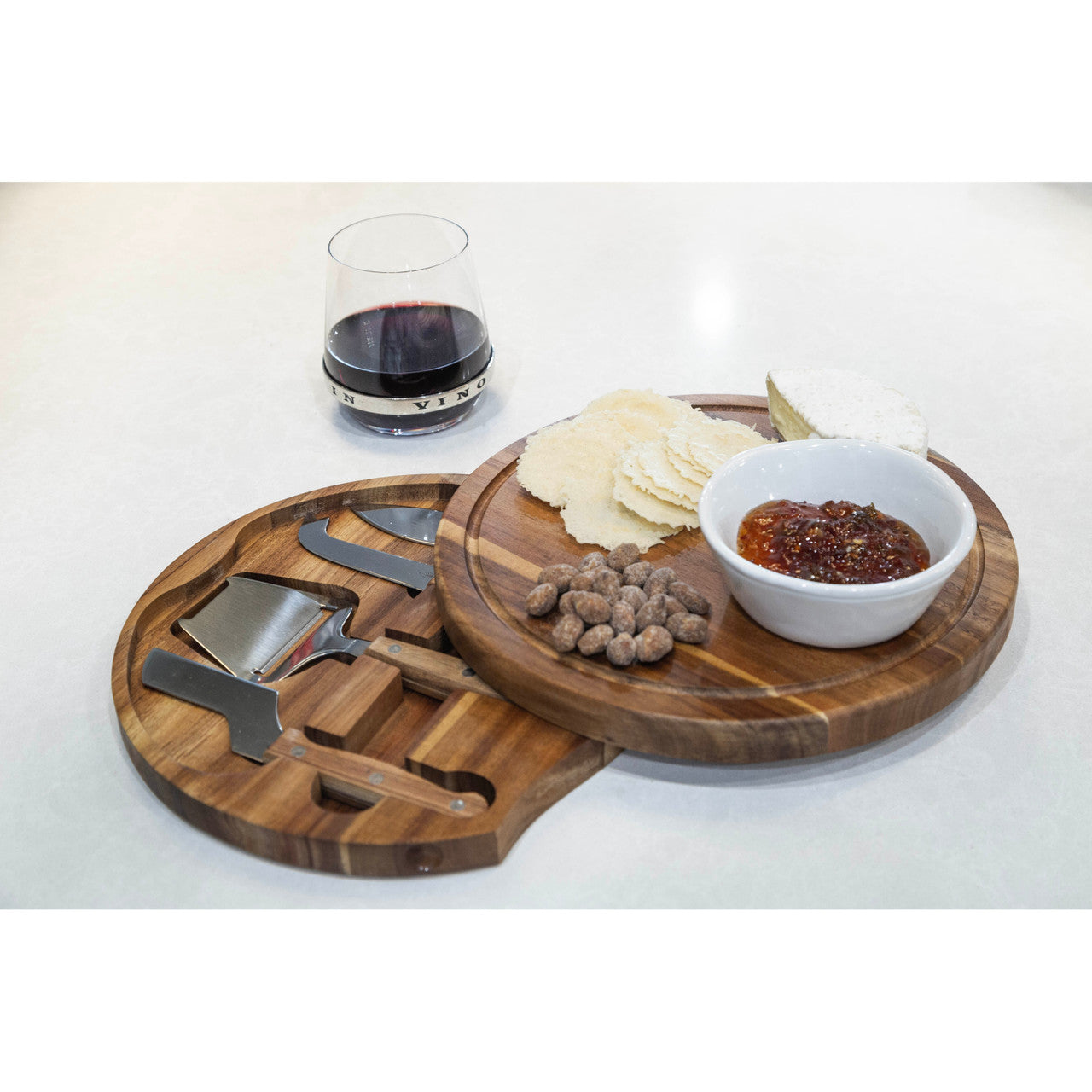 Acacia Circo Cheese Board Set