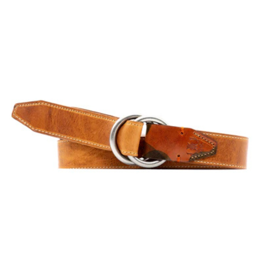 Henry O-Ring Italian Saddle Leather Belt