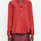 Band Collar Blouse
