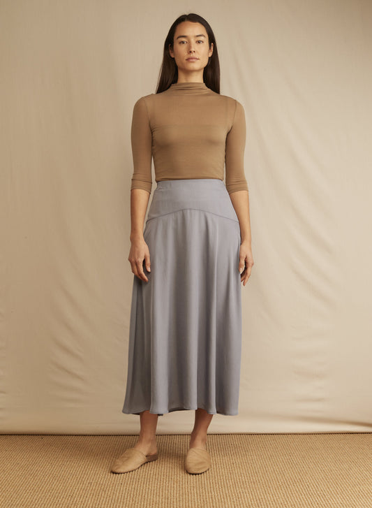 Panelled Flutter Skirt