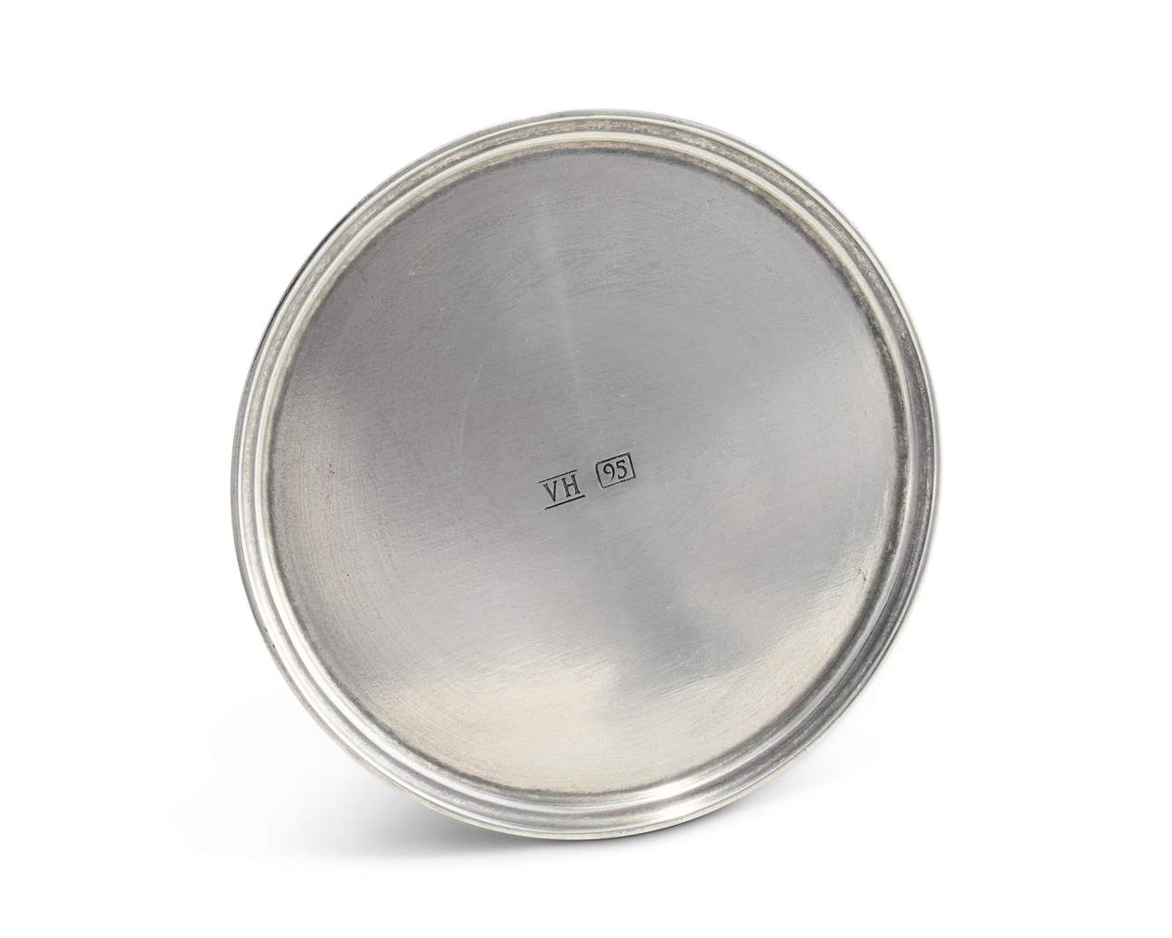 Wine Coaster - Classic Pewter