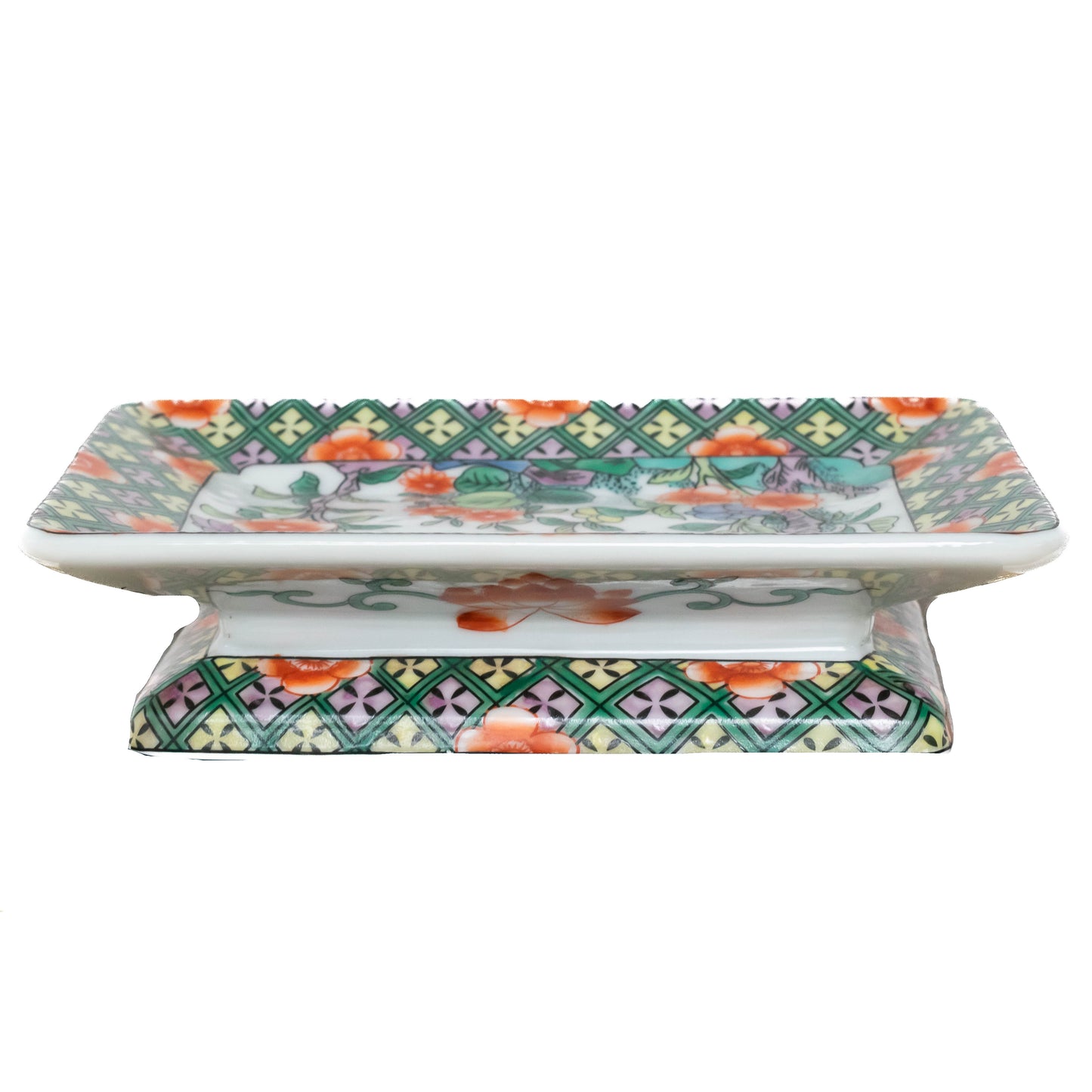 Key Tray - 7.5" - Bird & Flowers