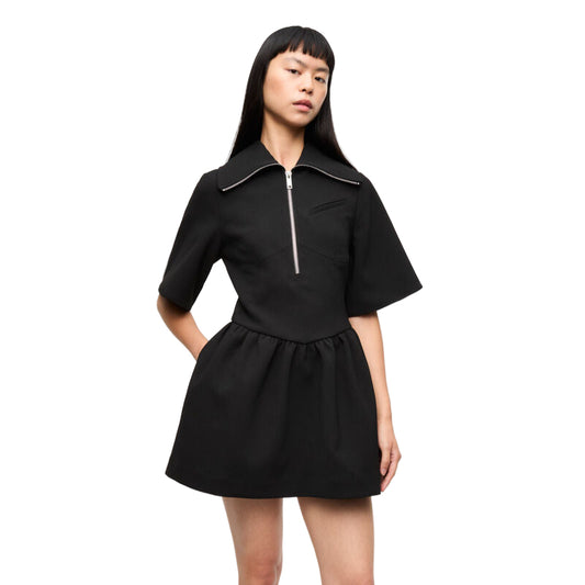 Bonded Crepe Mini Dress