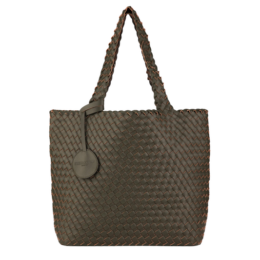 Tote Bag Braided - Army Gun Metal