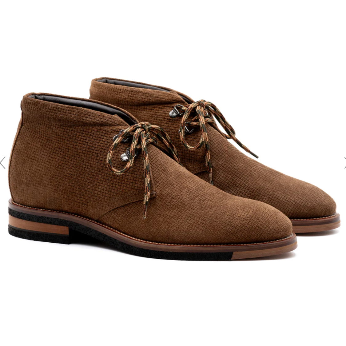 Tuscan Premium Italian Suede Chukka - Tobacco