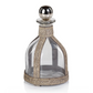 St. Moritz Hair On Hide Leather Decanter with Stopper