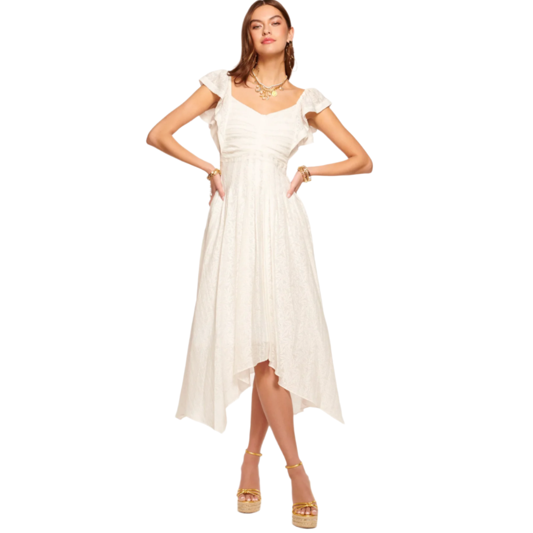 Bria Smocked Midi Dress