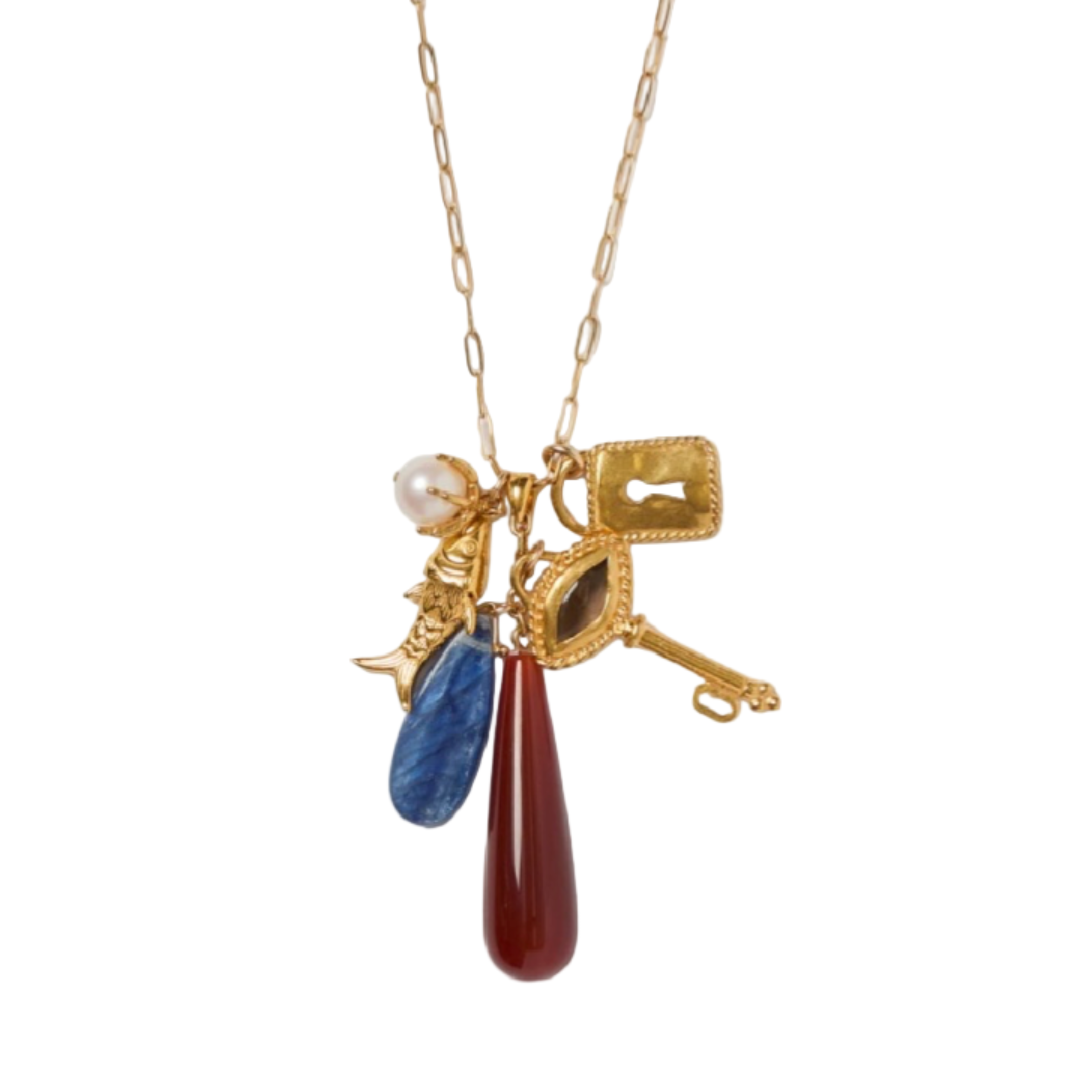 Gold Charm Necklace