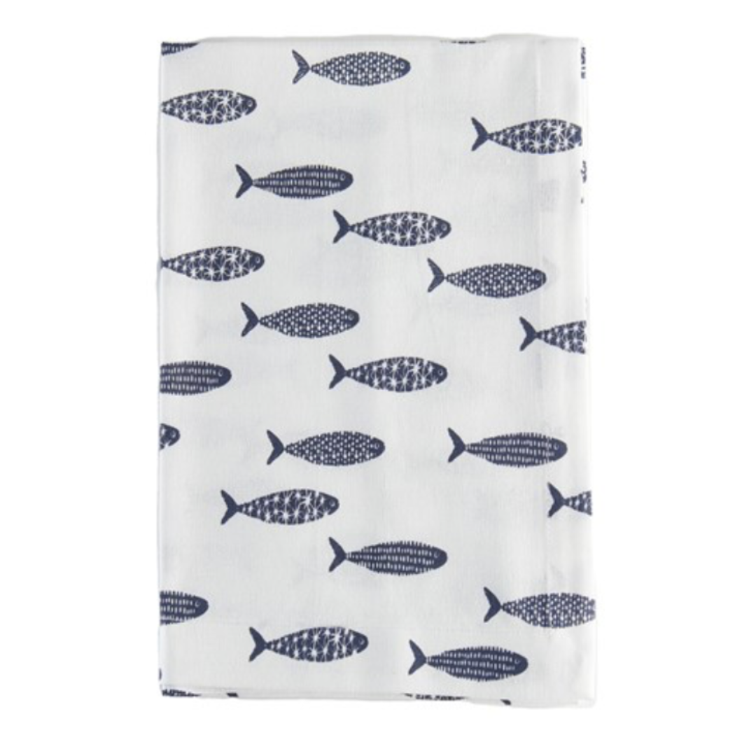 Minnows Napkin White