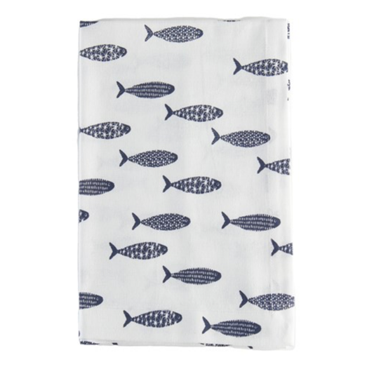 Minnows Napkin White
