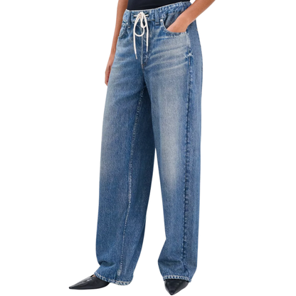 Miramar Terry Drawcord Wide Pant