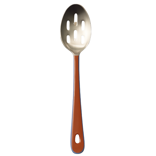 Harlow Bright Slotted Spoon - Raspberry