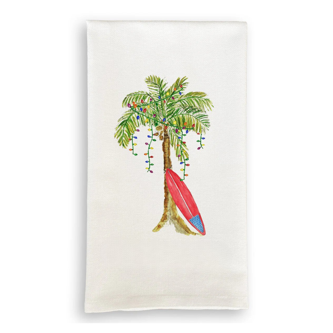 French Graffiti Kitchen Towel
