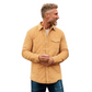 Corduroy Quilted Shacket - Camel