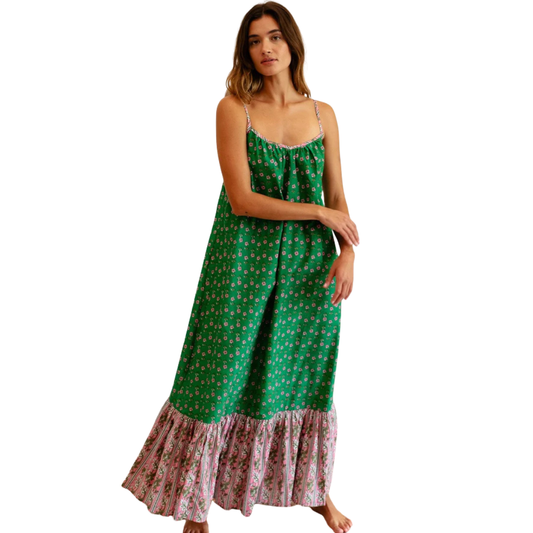 Sienna Dress - Jelly Bean