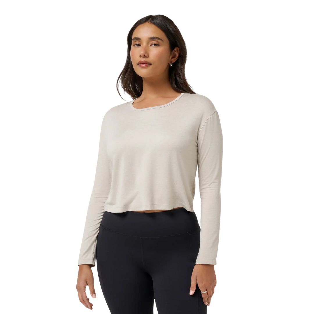Celestia Long Sleeve - Heather Savannah Tan