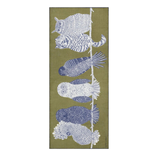 Scarf 80 - Chouette - Khaki