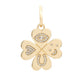 Diamond Clover Charm