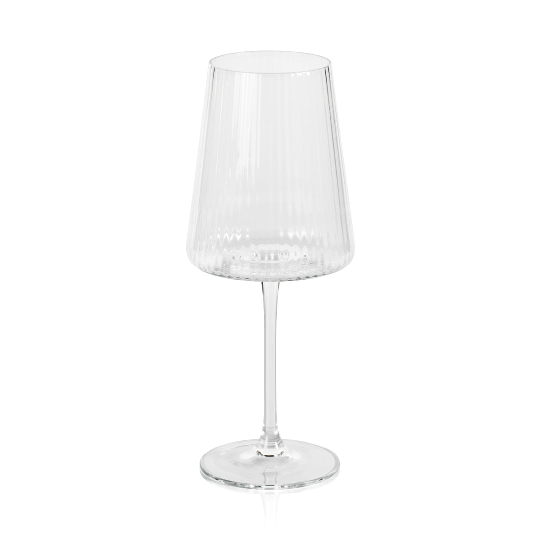 Textured Wine Glass