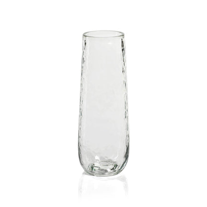 Hammered Stemless Champagne Flute