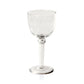 Tuscan Handmade Etched Glass - Wine Goblet