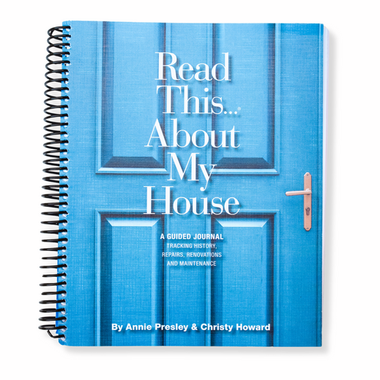 Read This...About My House by Annie Presley (wire binding)