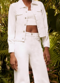 Hepburn Wide Leg High Rise Jean