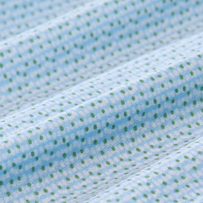 Halyard Short Sleeve Dress Shirt - Light Blue Circle Montage