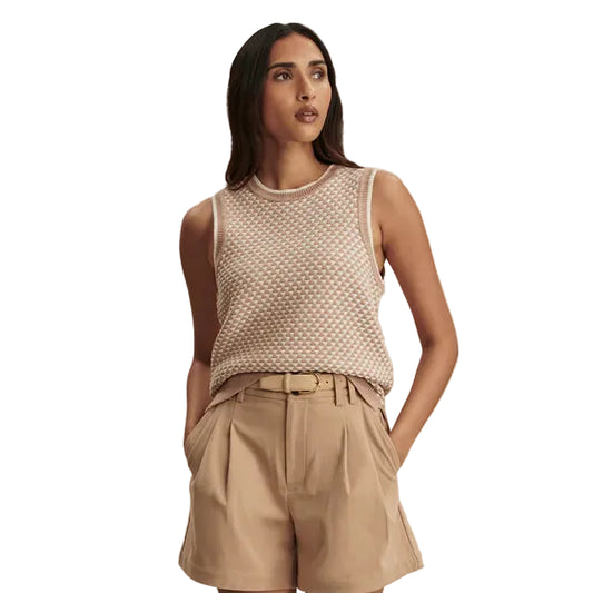 Jasmin Stitch Knit Tank