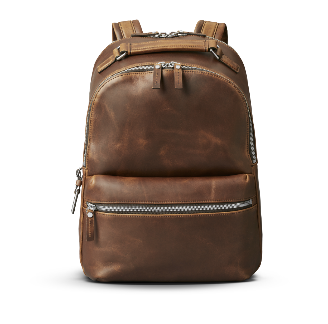 Runwell Navigator Leather Backpack