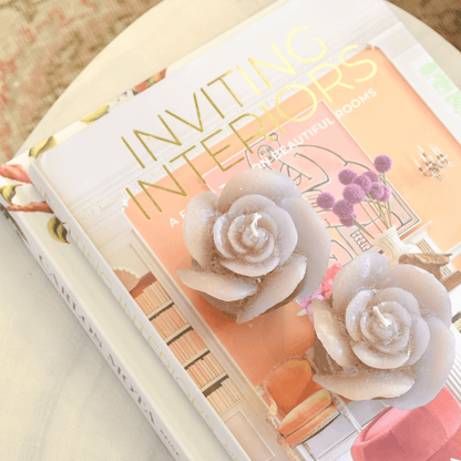Rose Candle