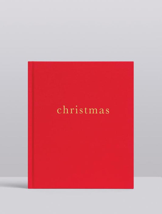 Family Christmas Book RED