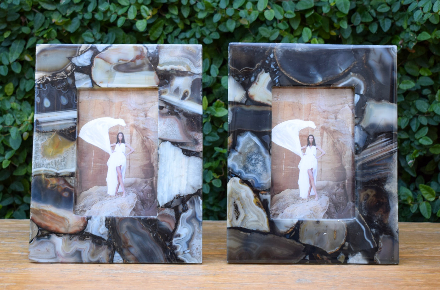 Agate Photo Frame