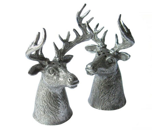 Stag Heads Salt & Pepper Shaker 