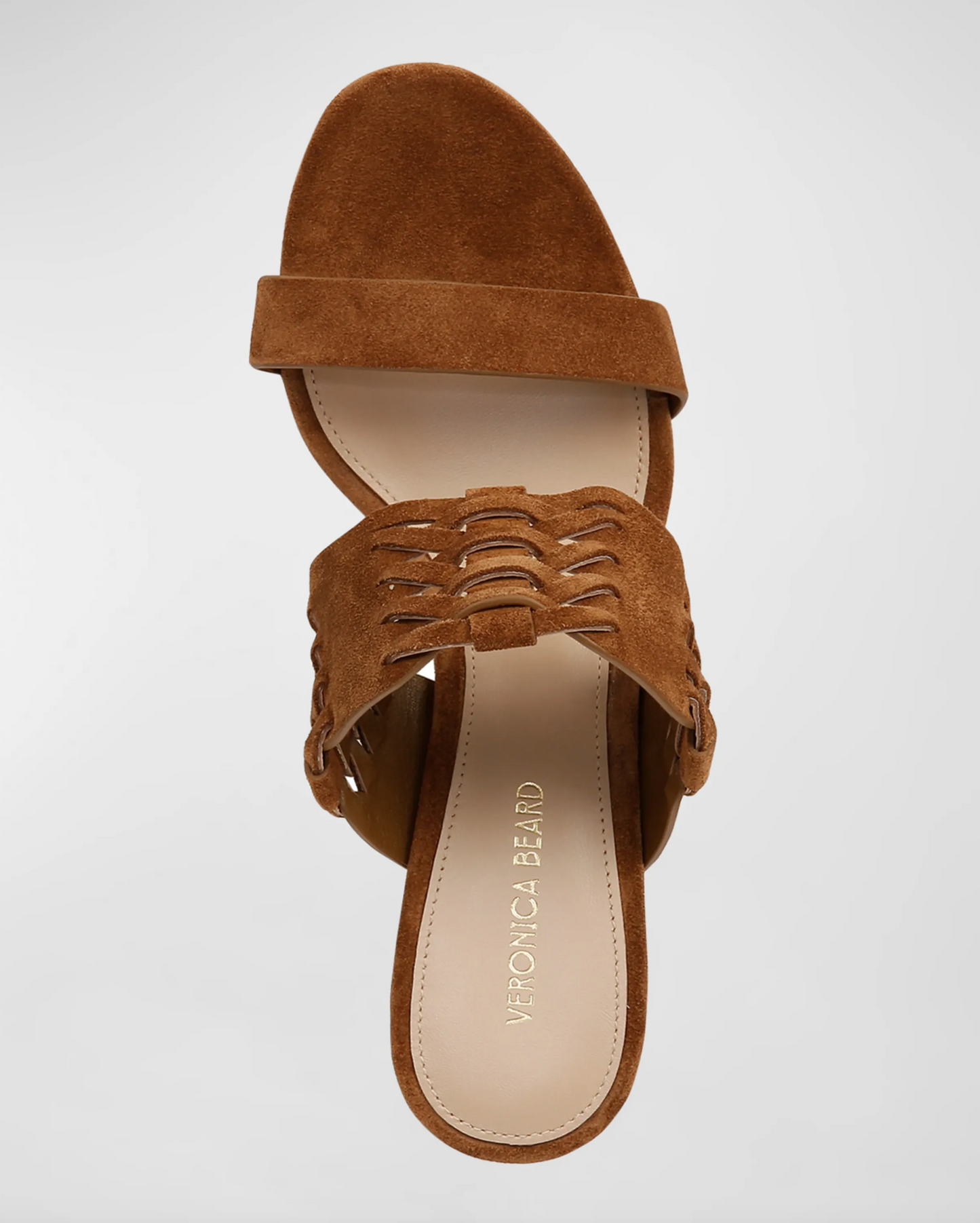 Georgie Woven Suede Mules