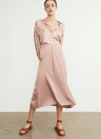 Draped Pleat Skirt